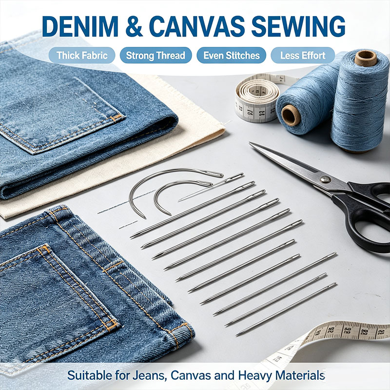 Leather Needle Heavy - DIY Heavy Duty Curved Leather Needles