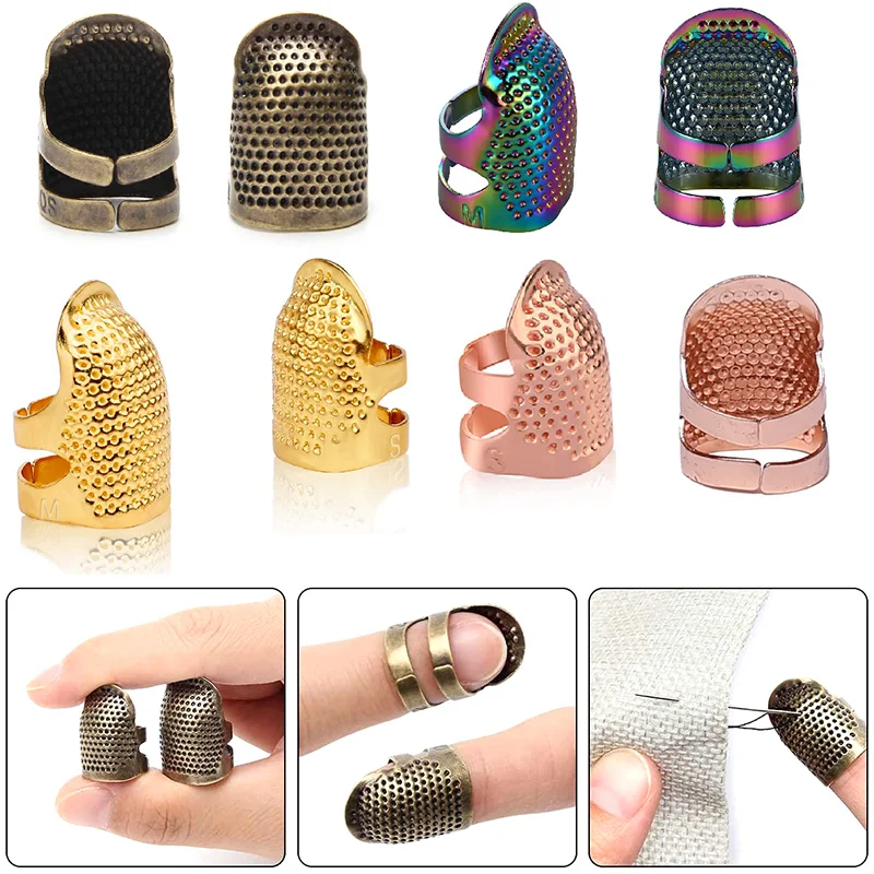 Sewing Thimble Metal - 1-3PCS Sewing Thimble Hand-Working Sewing Thimble