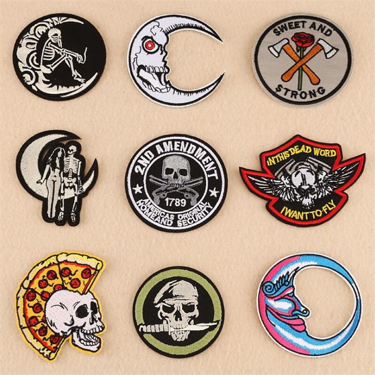Sewing Id - Iron On Sew On Embroidered Patch