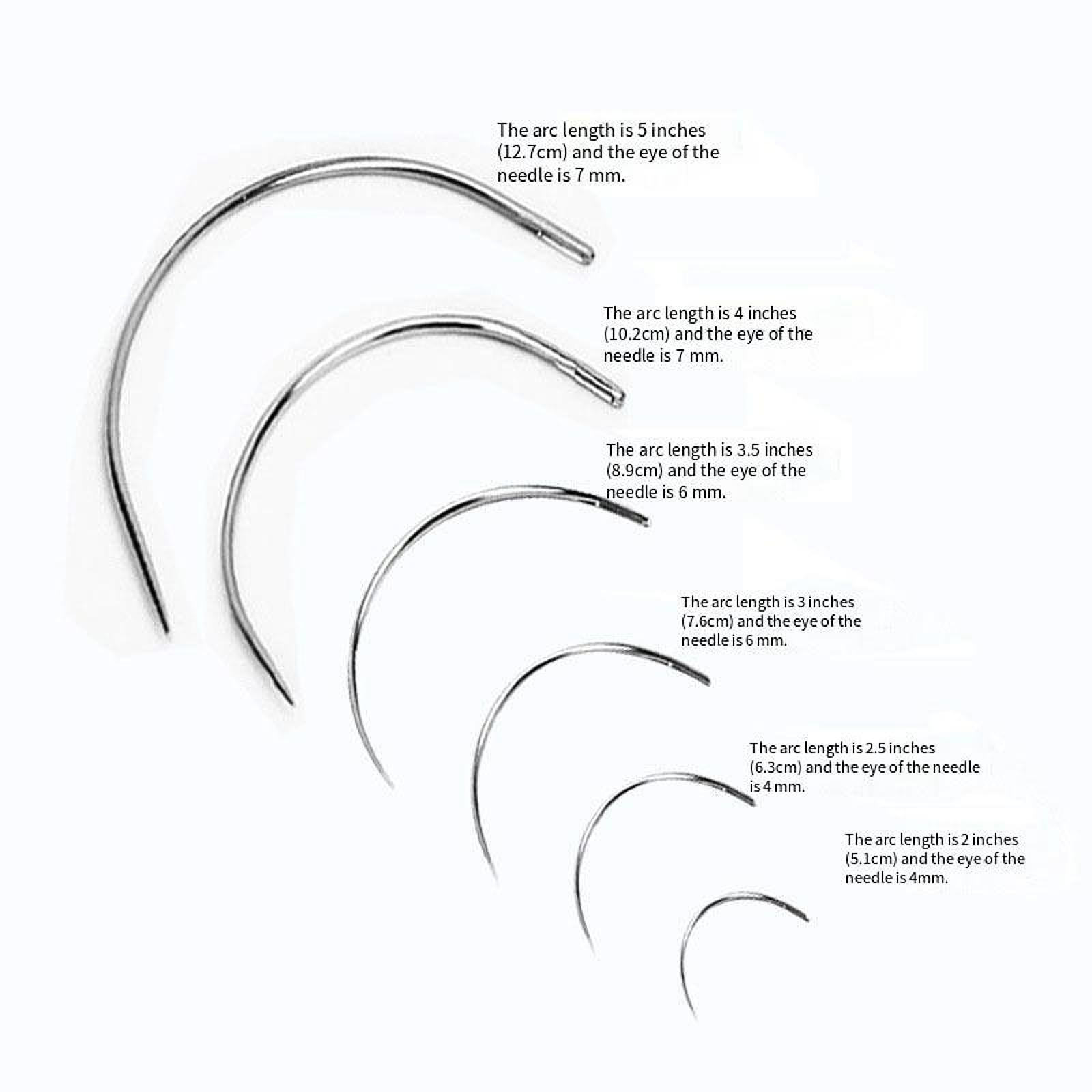 Leather Needle Heavy - Hand Sewing Pins Curved Heavy Duty