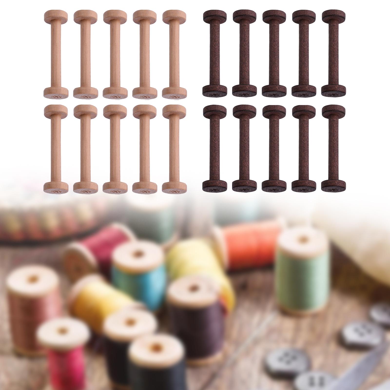 Thread Bobbins Empty - Wood Bobbins 10pcs Smooth Finish Empty