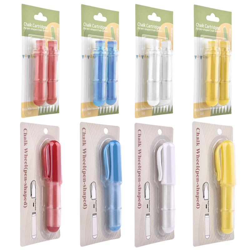 Textile Sewing Patterns - Fabric Chalk Erasable Fabric Pencils For