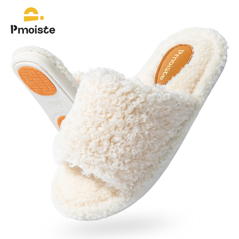 Sewing House - Pmoiste Fuzzy House Slippers Women Comfortable