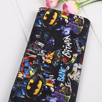 Textile And Sewing Materials - Batman Bandai Anime Design 100 Cotton