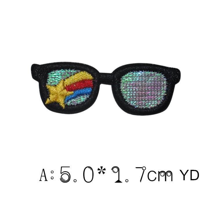 10 Pcs Rainbow Embroidered Pat - Sewing Id 评论和价格