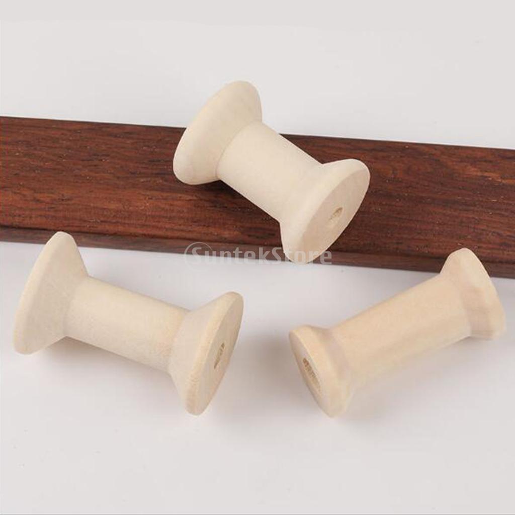 20pcs Wooden Bobbins Thread Sp - Thread Bobbins Empty 评论和价格
