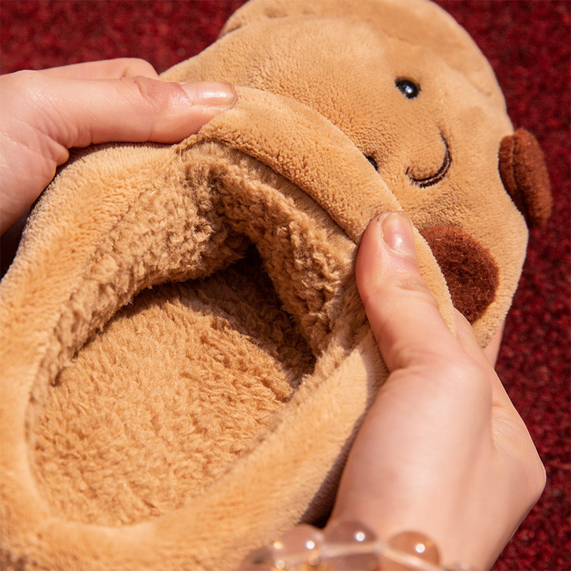 Cute Cartoon Fluffy Slippers F - Sewing House 评论和价格