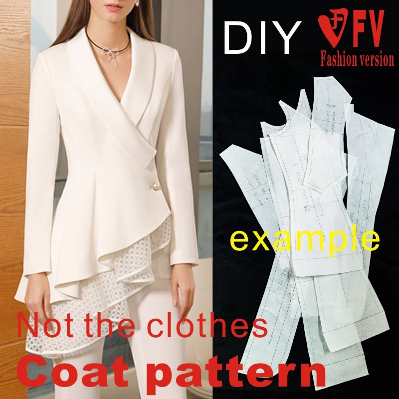 Sewing drawings female soil V- - Textile Sewing Patterns 评论和价格