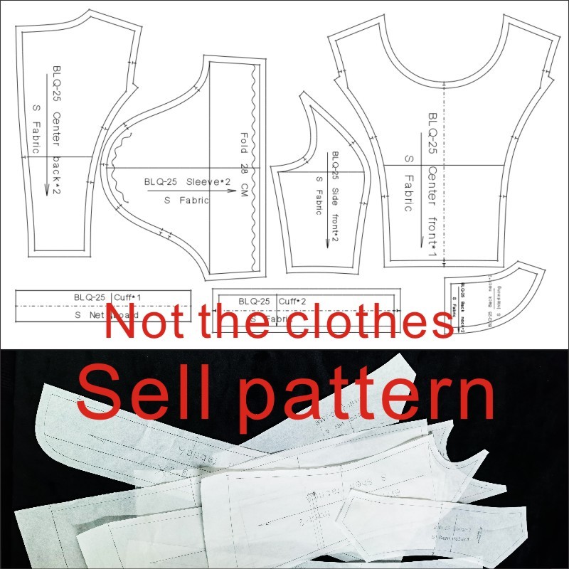 Sewing drawings female soil V- - Textile Sewing Patterns 评论和价格
