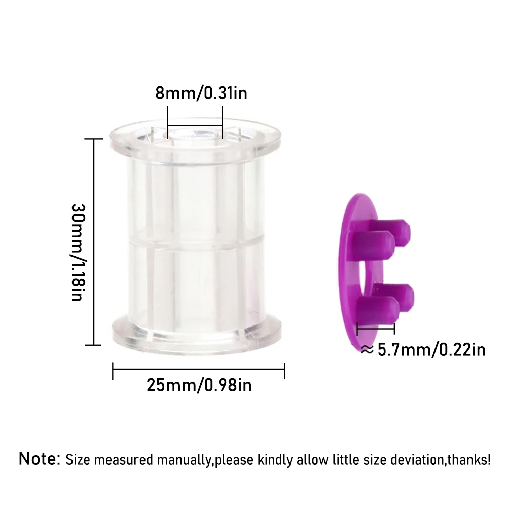 4PCS/9PCS Empty Standard Bobbi - Thread Bobbins Empty 评论和价格
