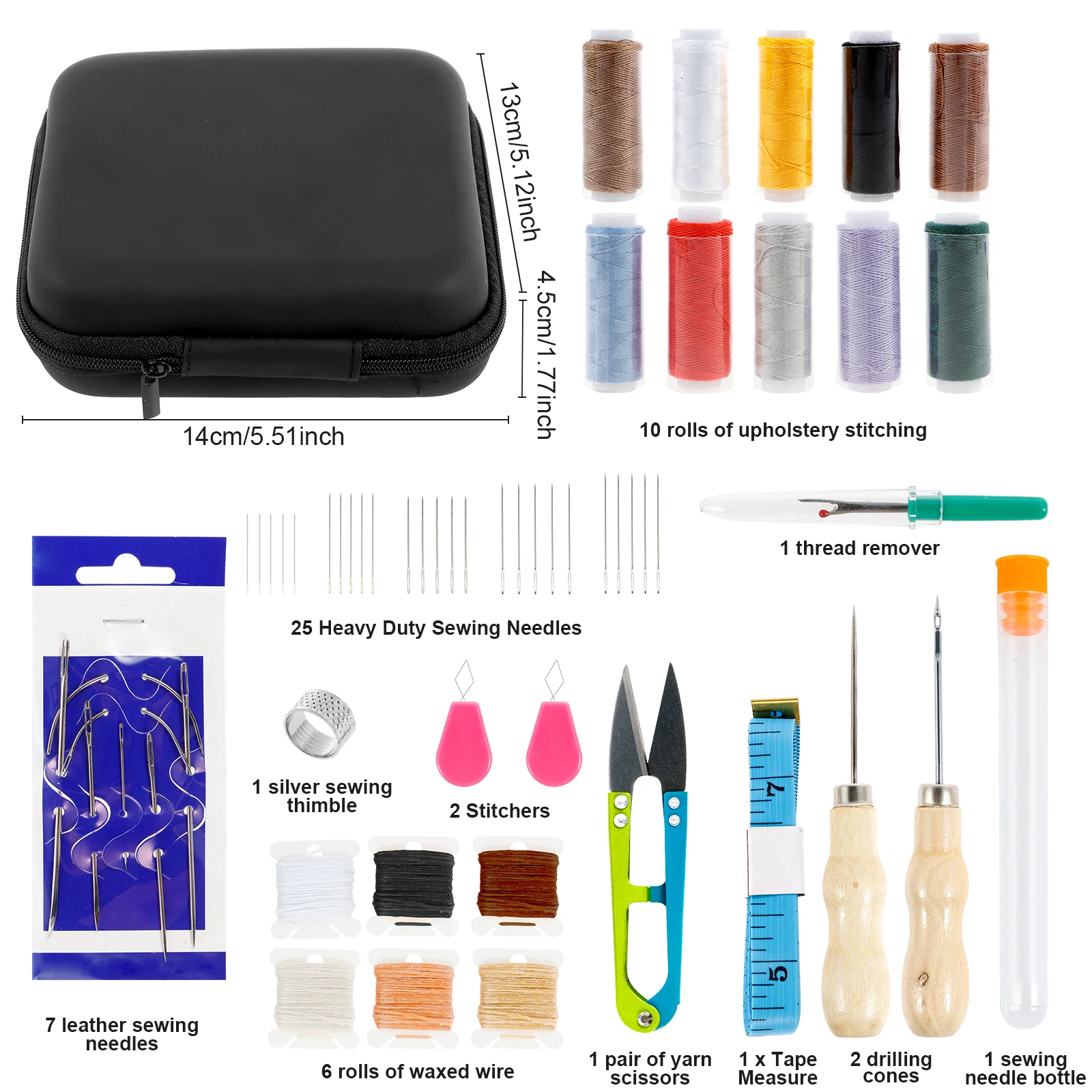 Leather Upholstery Repair Sewi - Leather Needle Heavy 评论和价格