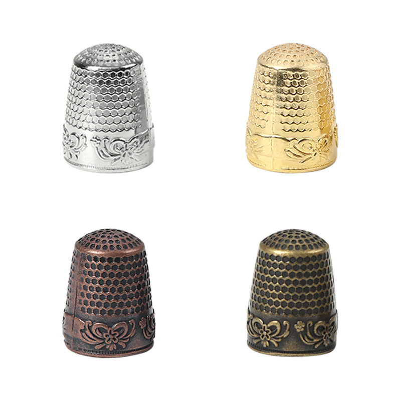 Retro Finger Protector Antique - Sewing Thimble Metal 评论和价格