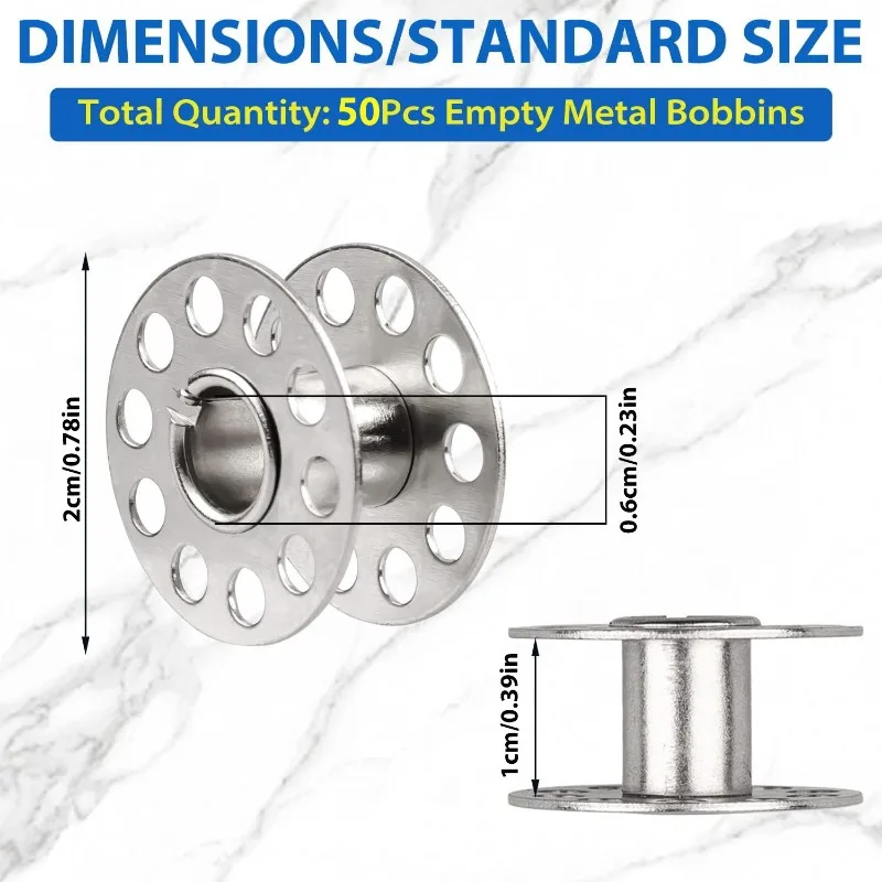 vvocci Empty Spool Stainless S - Thread Bobbins Empty 评论和价格
