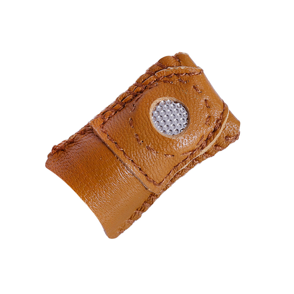 1Pcs Premium Sheepskin Thimble - Sewing Thimble Metal 评论和价格