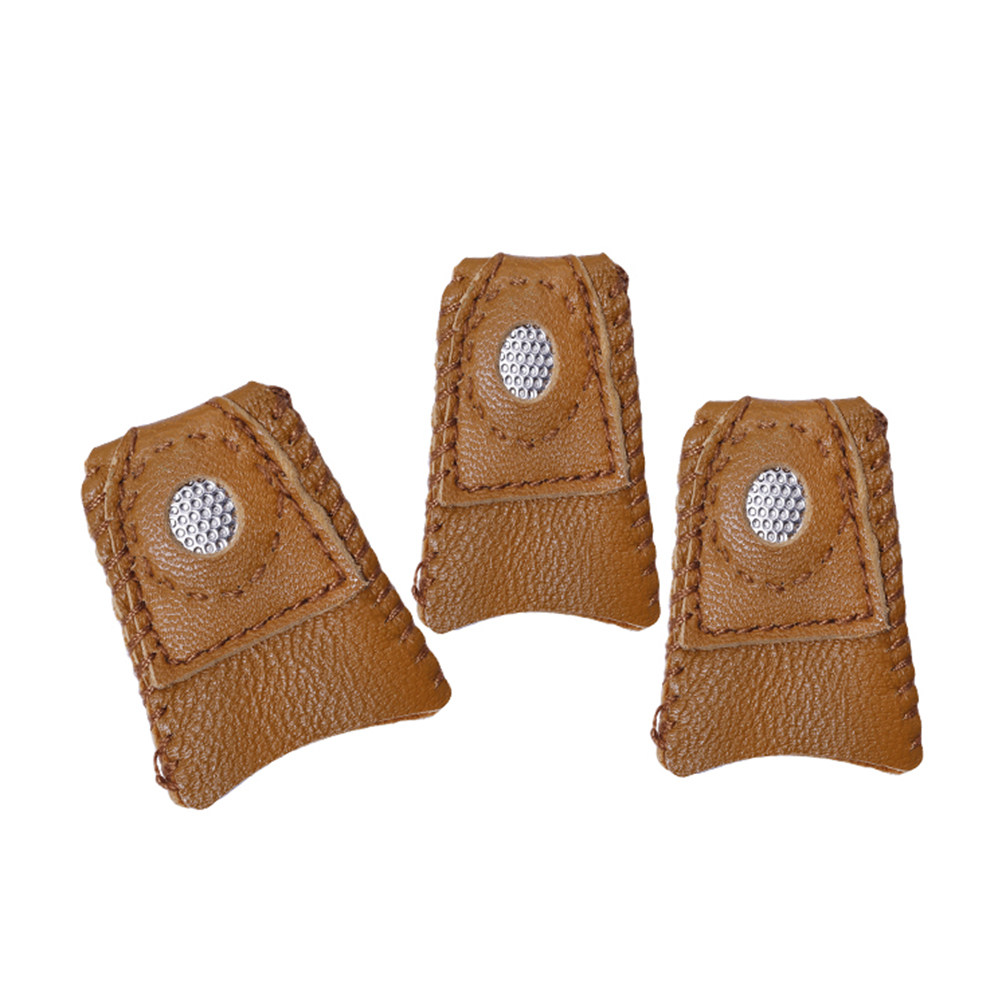 1Pcs Premium Sheepskin Thimble - Sewing Thimble Metal 评论和价格
