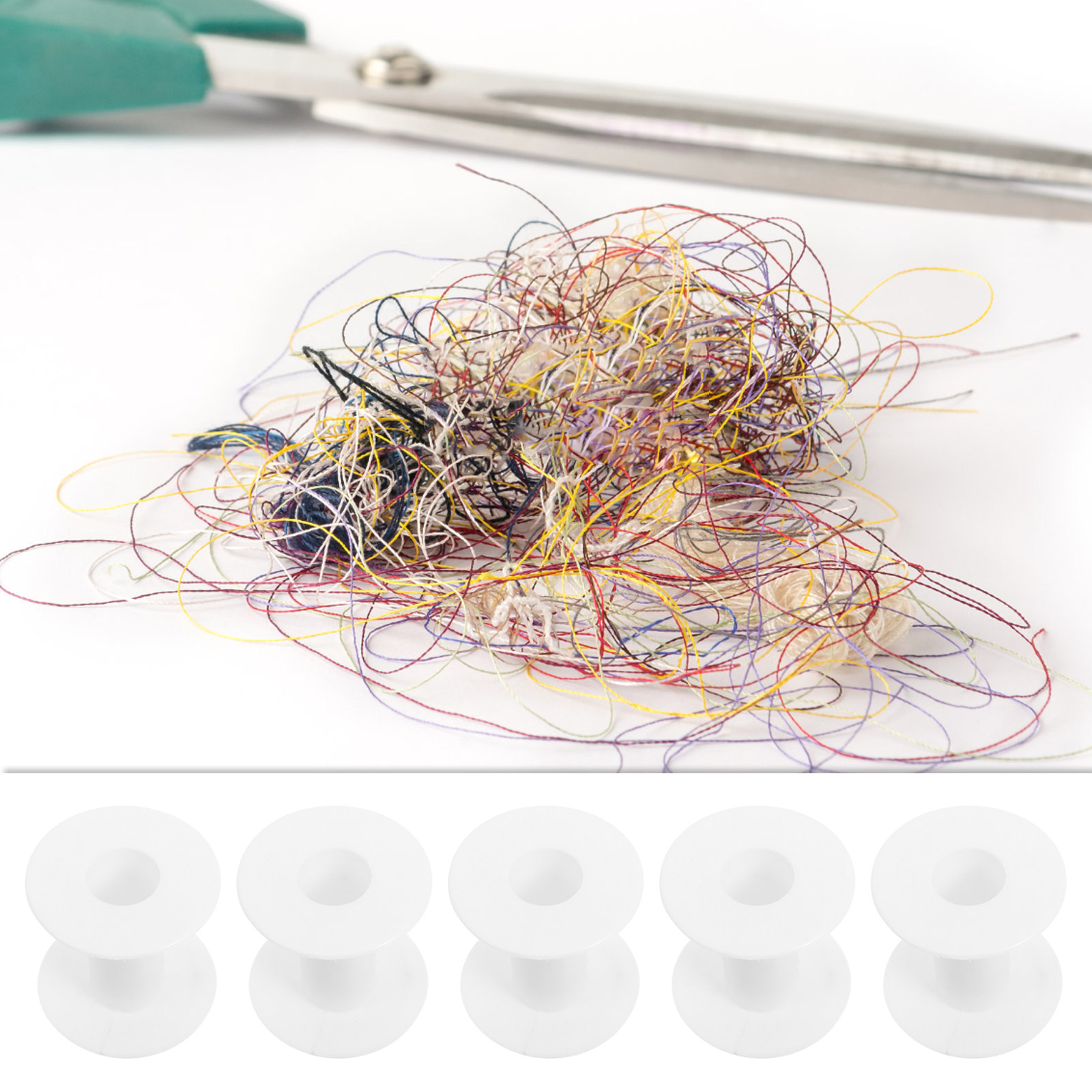 10Pcs Plastic Empty Thread Bob - Thread Bobbins Empty 评论和价格