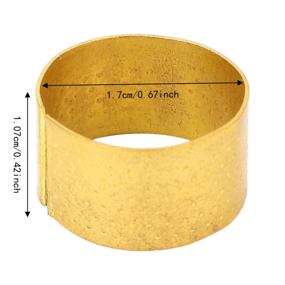 20pcs Retro Style Adjustable R - Sewing Thimble Metal 评论和价格