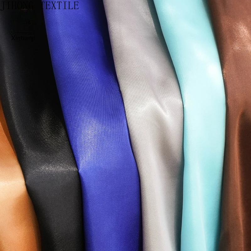 26 Colors Premium Satin Fabric - Textile And Sewing Materials 评论和价格