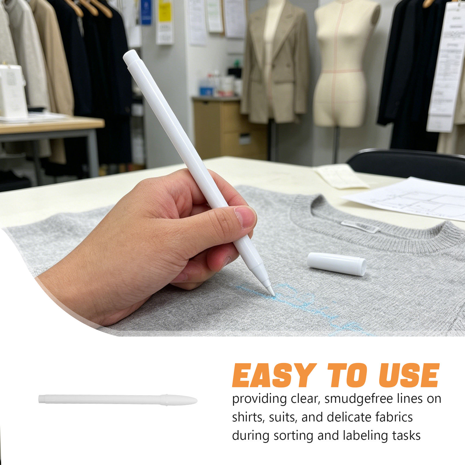 10Pcs Water Erasable Fabric Ma - Sewing Labels 评论和价格