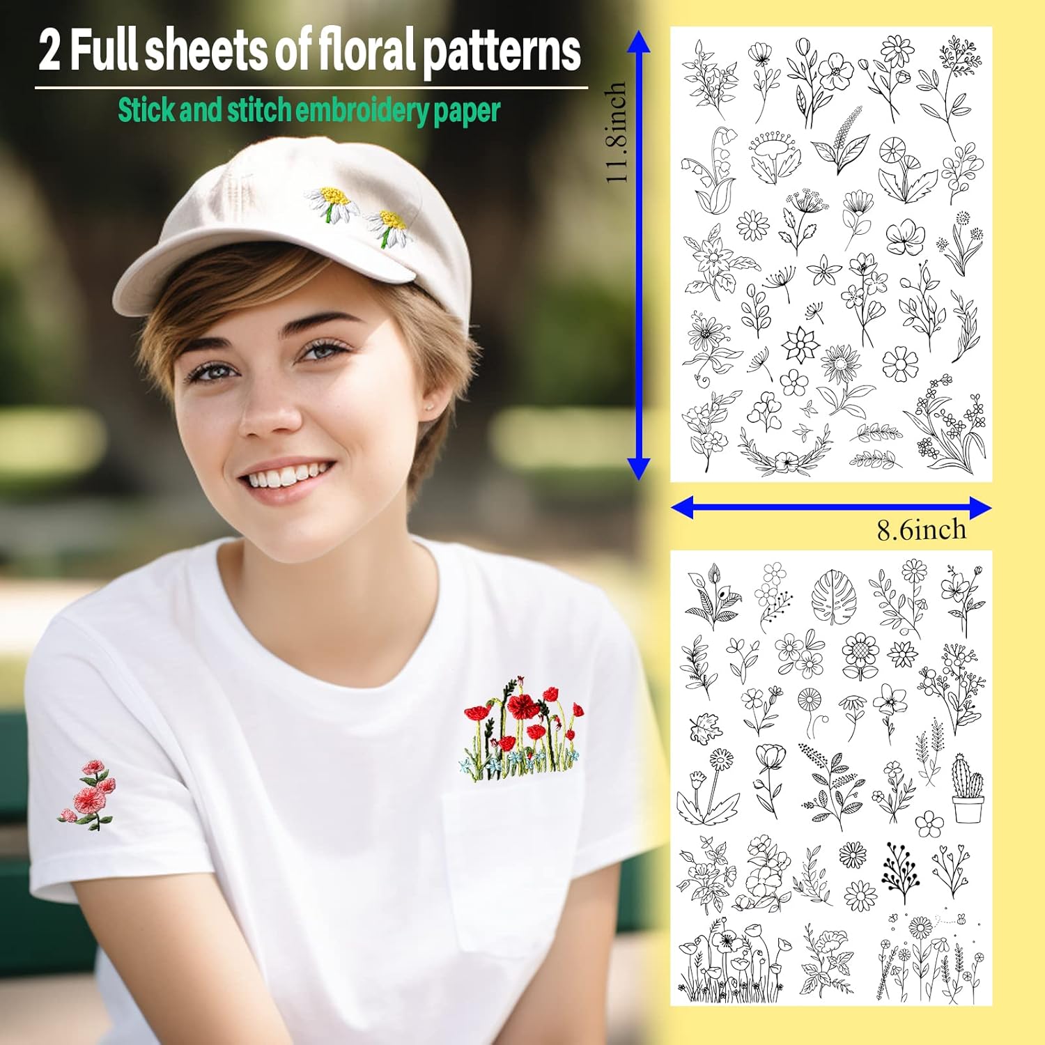 Water Soluble Stabilizer Embro - Textile Sewing Patterns 评论和价格
