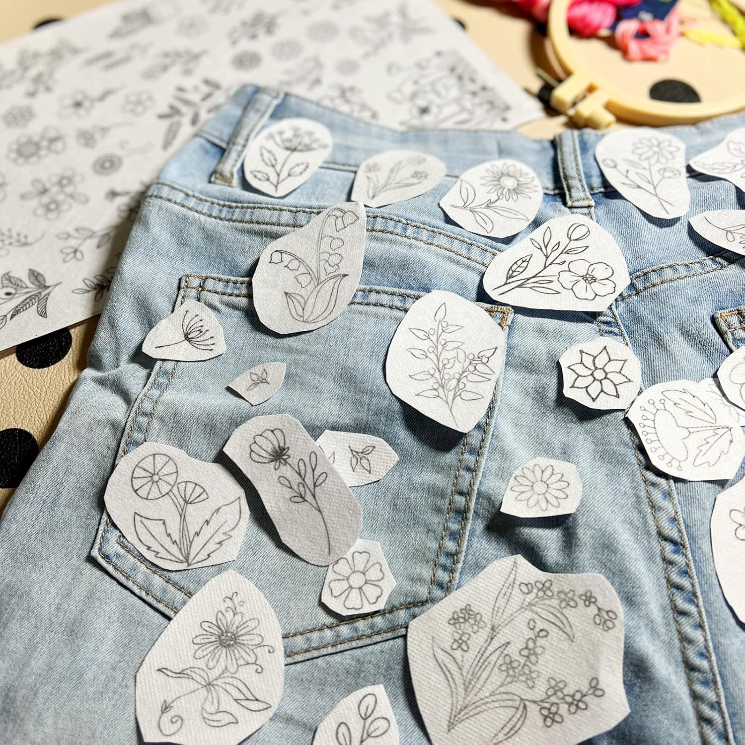 Water Soluble Stabilizer Embro - Textile Sewing Patterns 评论和价格