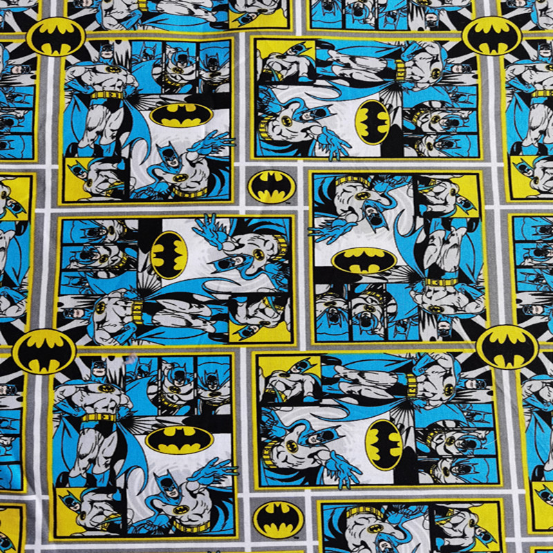 Bandai Batman Anime 100 Cotton - Textile And Sewing Materials 评论和价格