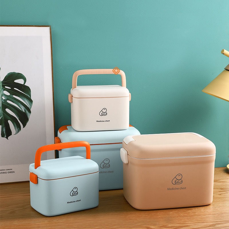 Portable Plastic Medicine Box  - Bobbin Organizer Box 评论和价格
