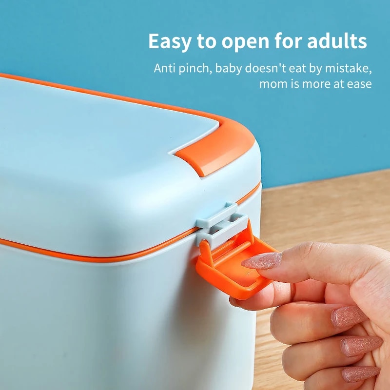 Portable Plastic Medicine Box  - Bobbin Organizer Box 评论和价格