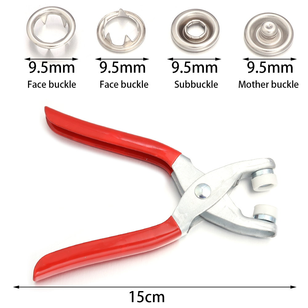 50sets 7.5/9.5/11mm Stainless  - Snap Button Plier 评论和价格