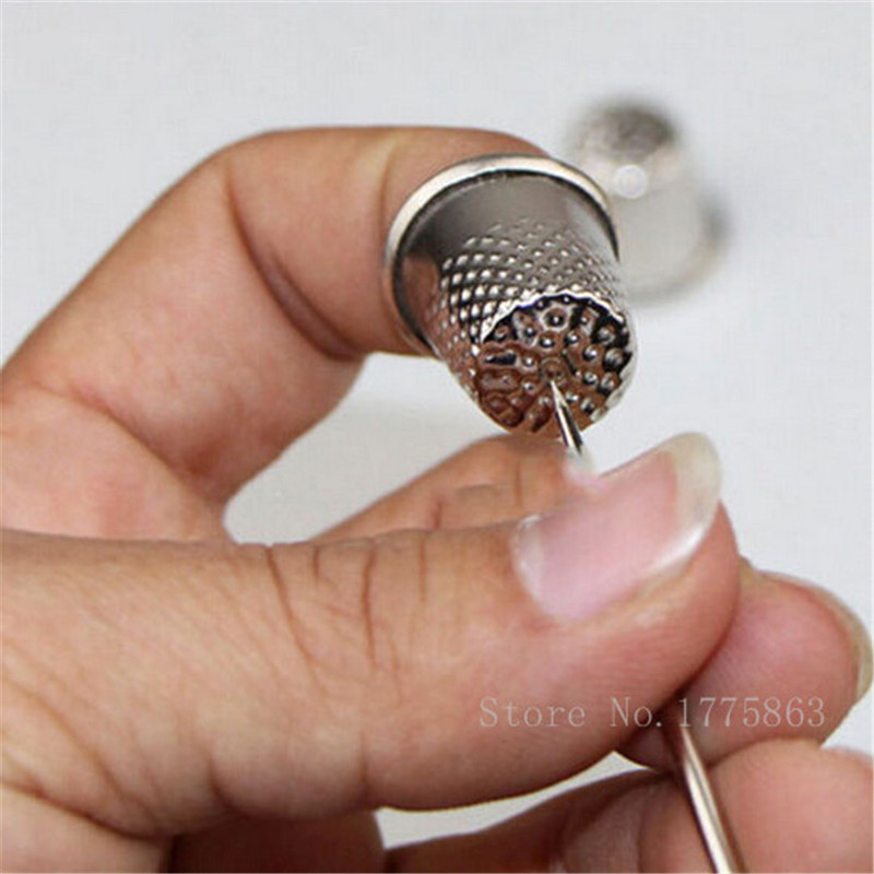 50pcs 18mm Finger Thimbles Met - Sewing Thimble Metal 评论和价格
