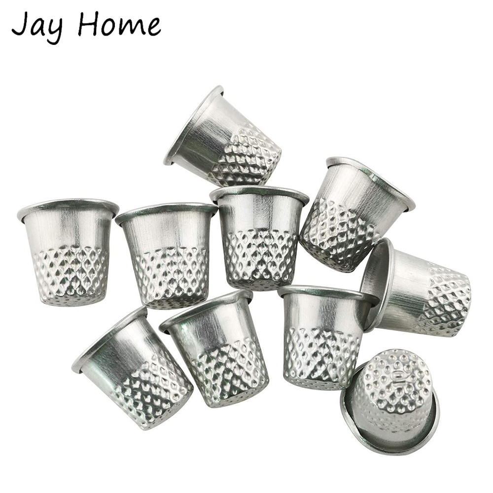 5/10Pcs Silver Sewing Thimbles - Sewing Thimble Metal 评论和价格