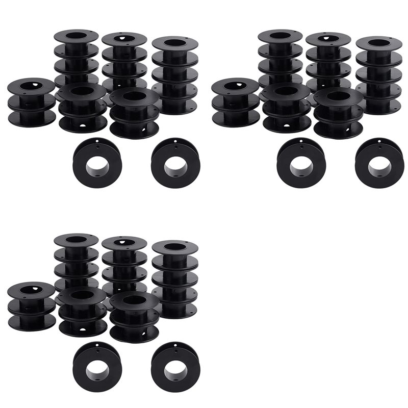 A25F-60Pcs Empty Spools, 2.1X0 - Thread Bobbins Empty 评论和价格