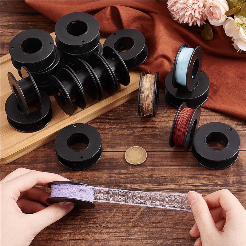 A25F-60Pcs Empty Spools, 2.1X0 - Thread Bobbins Empty 评论和价格