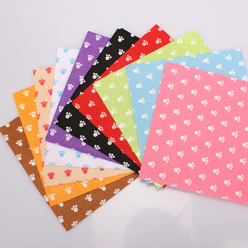 10 PCS 15x15cm 5.9x5.9in Felt  - Textile And Sewing Materials 评论和价格