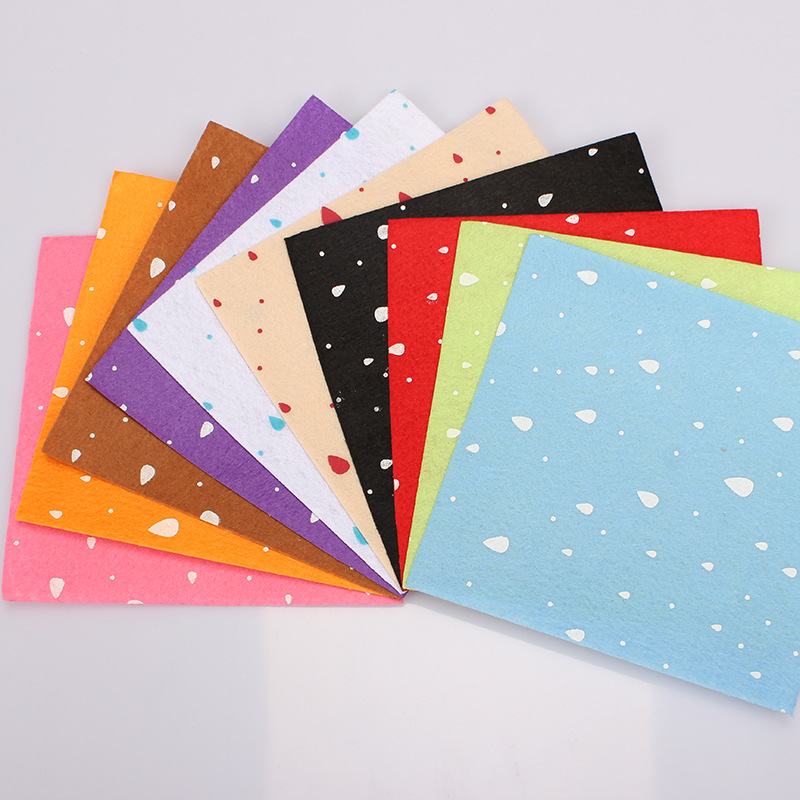 10 PCS 15x15cm 5.9x5.9in Felt  - Textile And Sewing Materials 评论和价格
