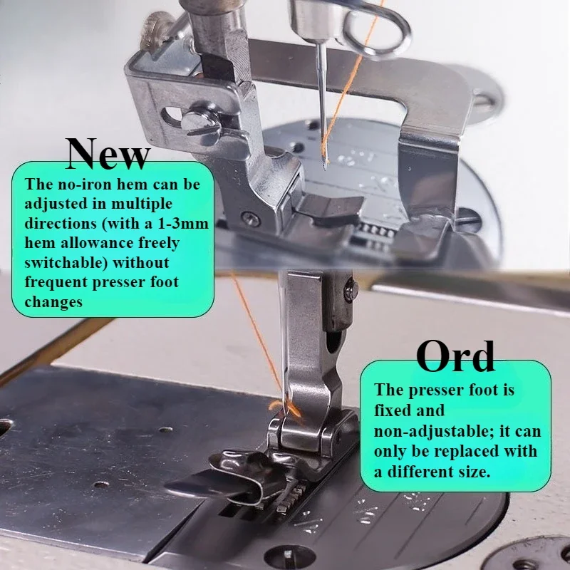Adjustable No-Iron Hemmer Foot - Sewing Expert 评论和价格