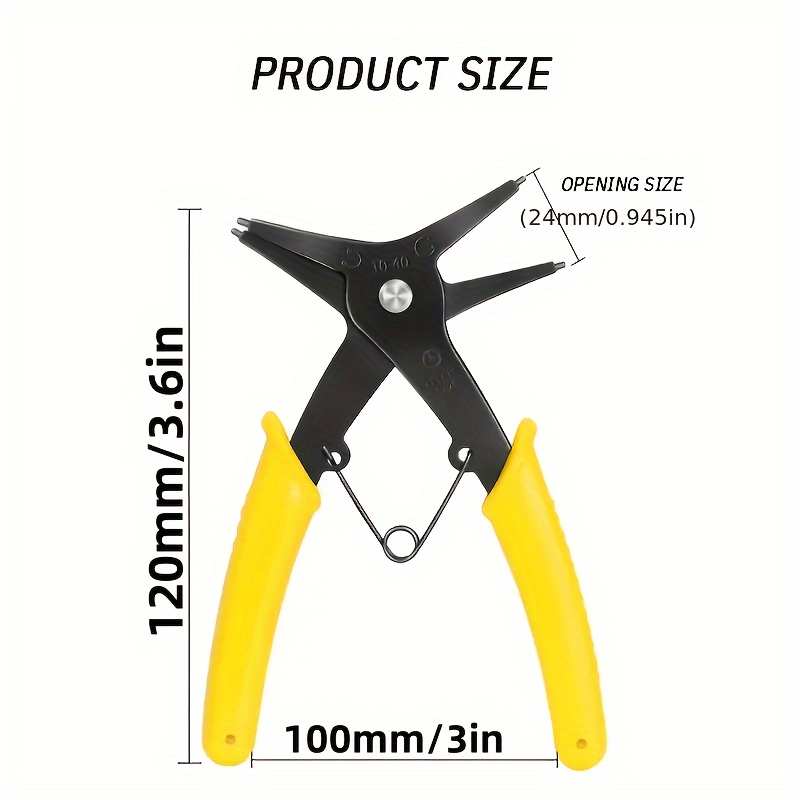 2-in-1 dual-purpose snap ring  - Snap Button Plier 评论和价格