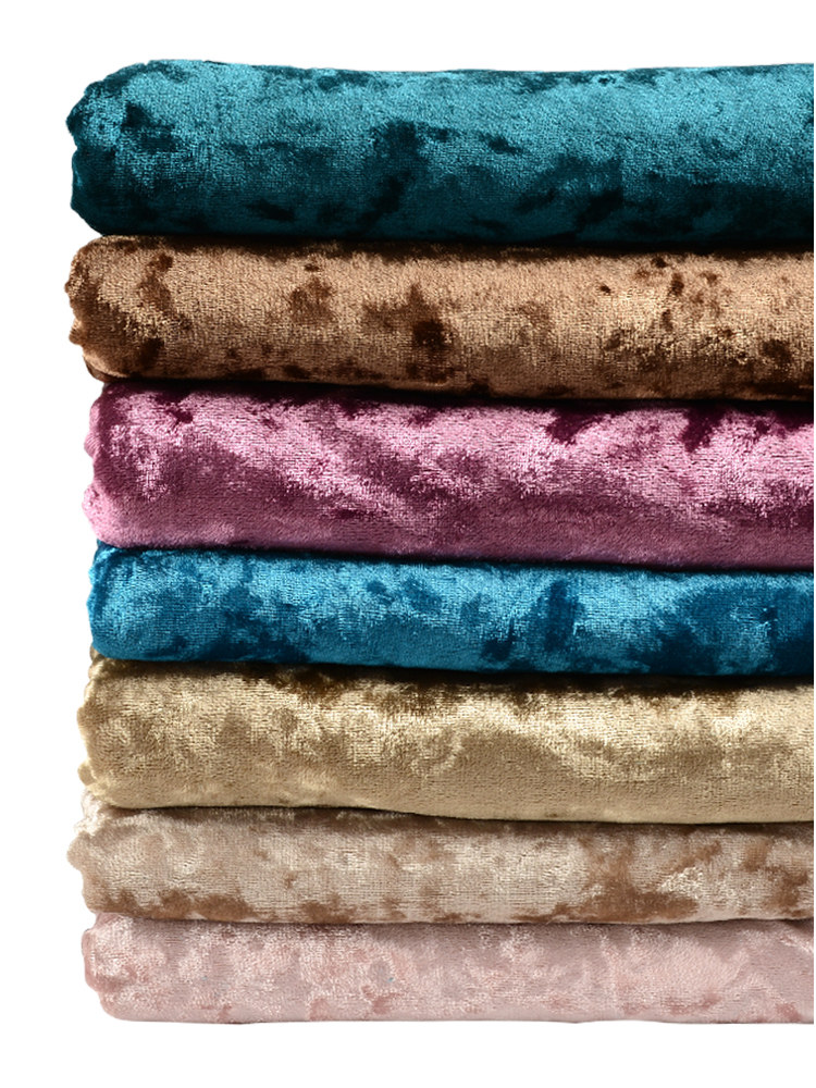 Stretch Velvet Fabrics Fabric  - Sewing Velvet Fabric 评论和价格