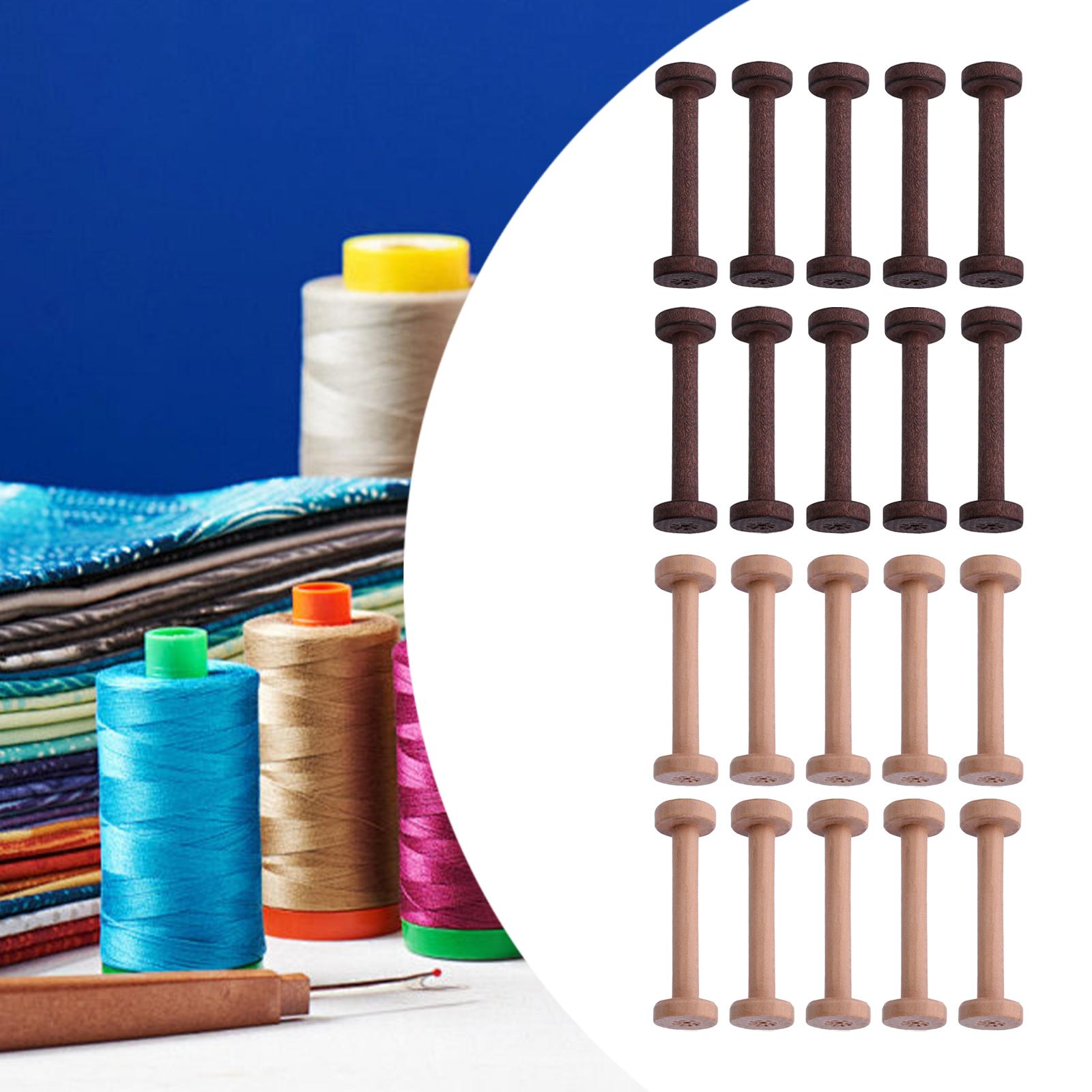 Wood Bobbins 10pcs Smooth Fini - Thread Bobbins Empty 评论和价格