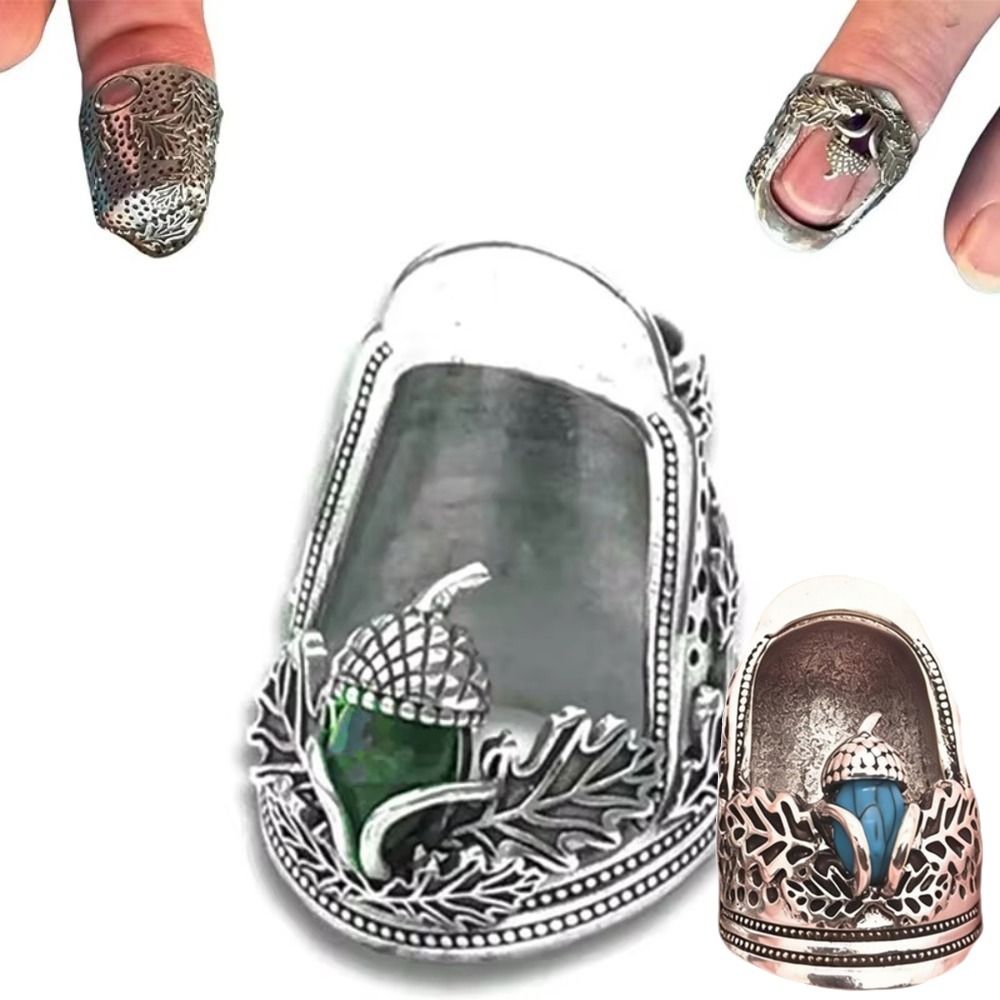 Metal Open Nail Acorn Thimble  - Sewing Thimble Metal 评论和价格