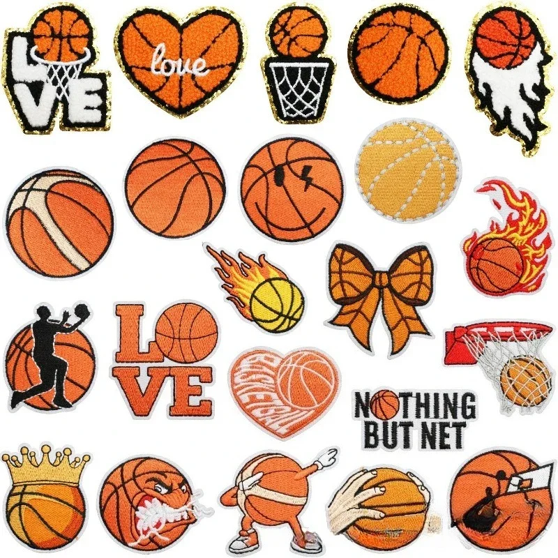Basketball Embroidery Cloth St - Sewing Labels 评论和价格