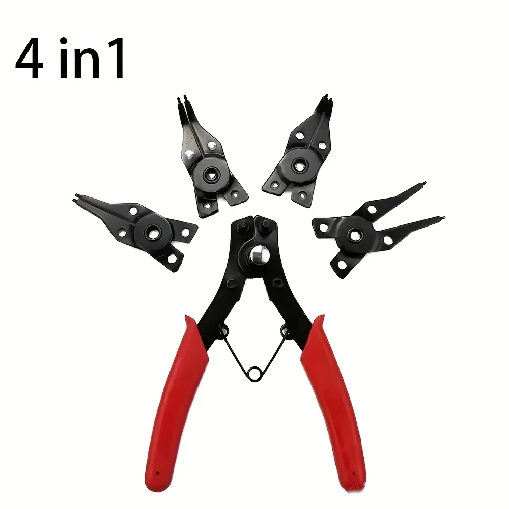 4-In-1 Circlip Pliers Set Snap - Snap Button Plier 评论和价格