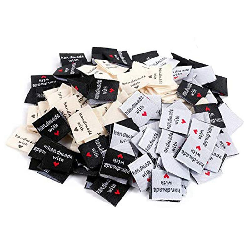 A02M-300 Pcs Handmade Sew-On W - Sewing Labels 评论和价格