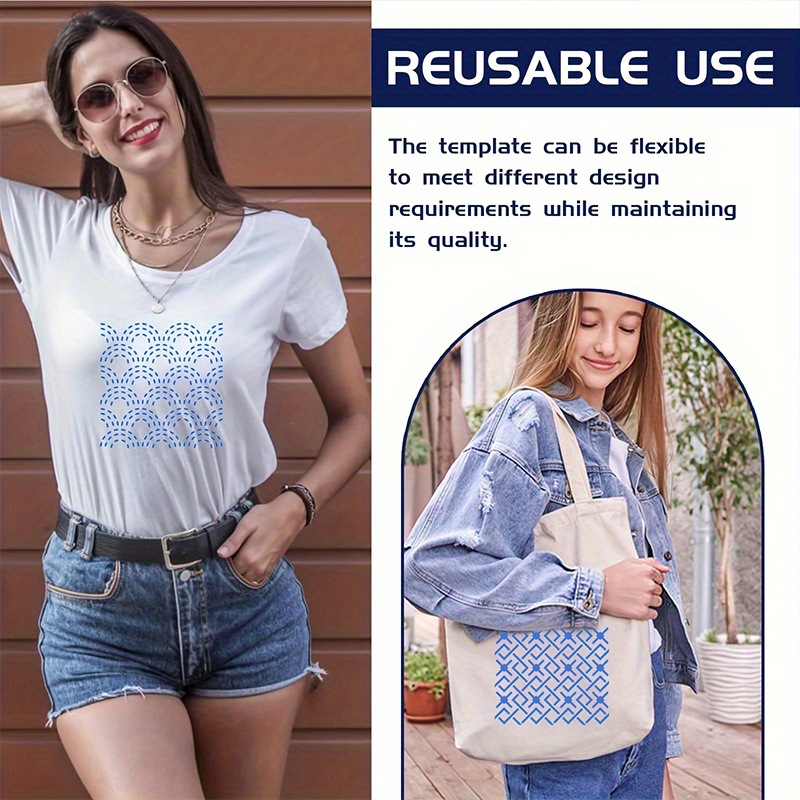 30Pcs Embroidery Templates DIY - Sewing Expert 评论和价格