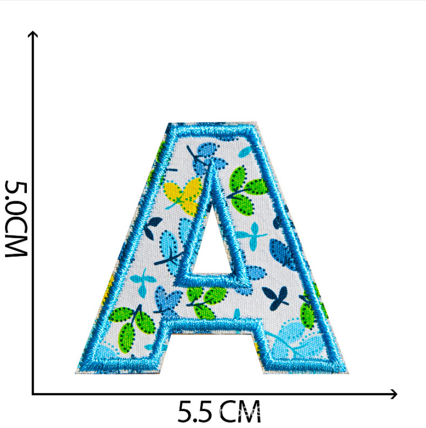 10 Pcs Blue Color Number Alpha - Sewing Id 评论和价格