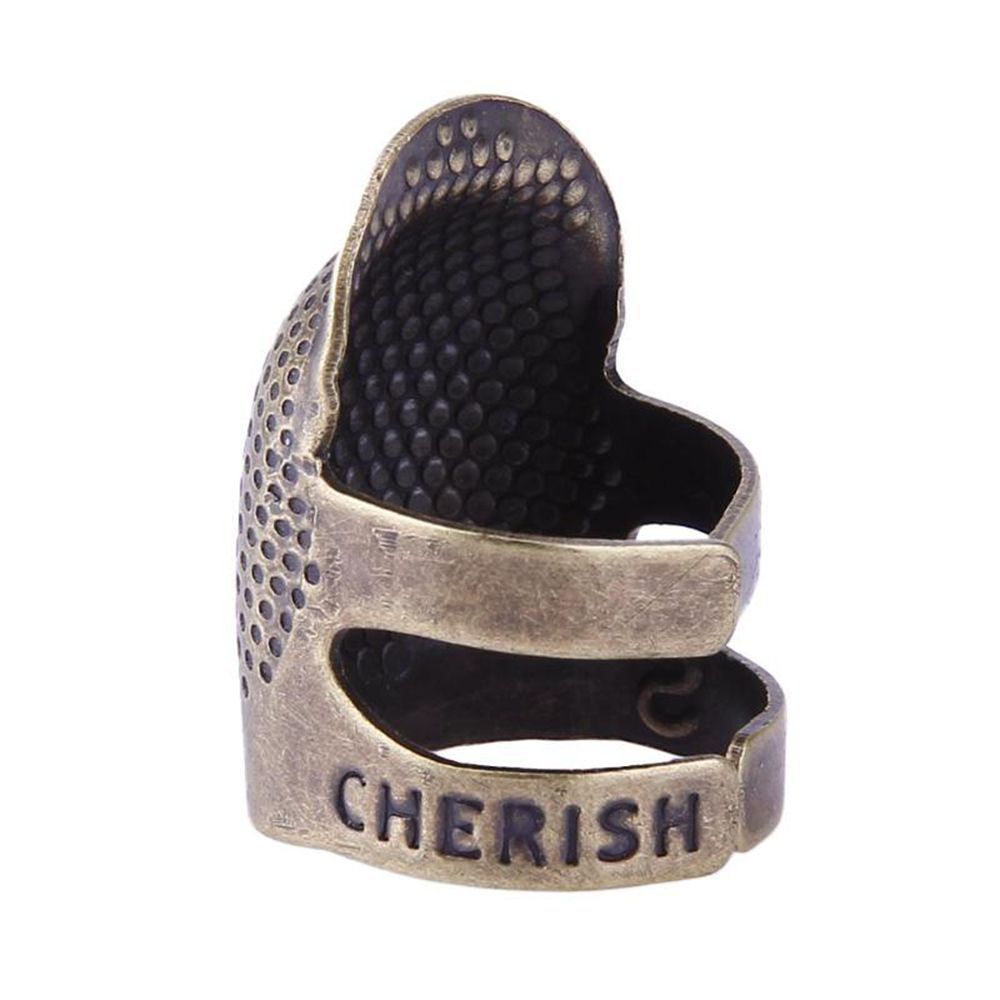Sewing Accessories Vintage Gol - Sewing Thimble Metal 评论和价格