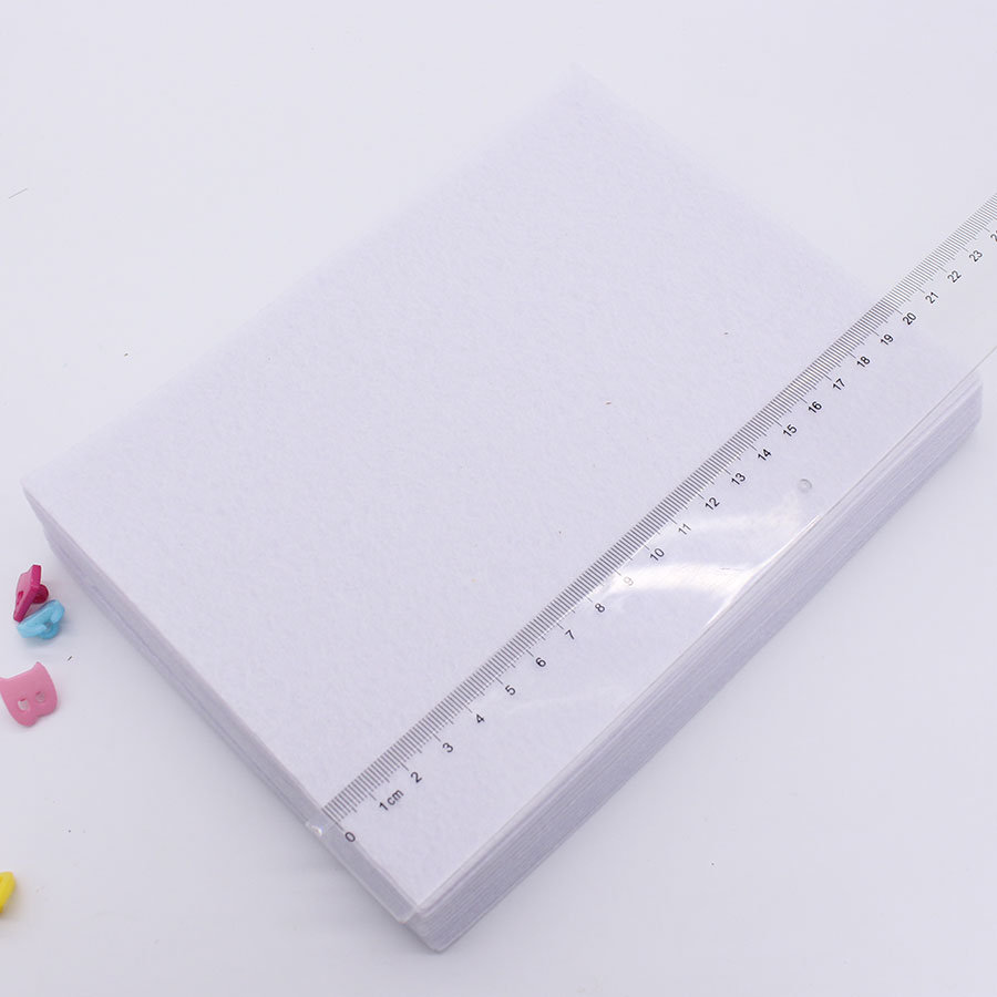 White 1mm Felt Fabric for Doll - Textile Sewing Patterns 评论和价格