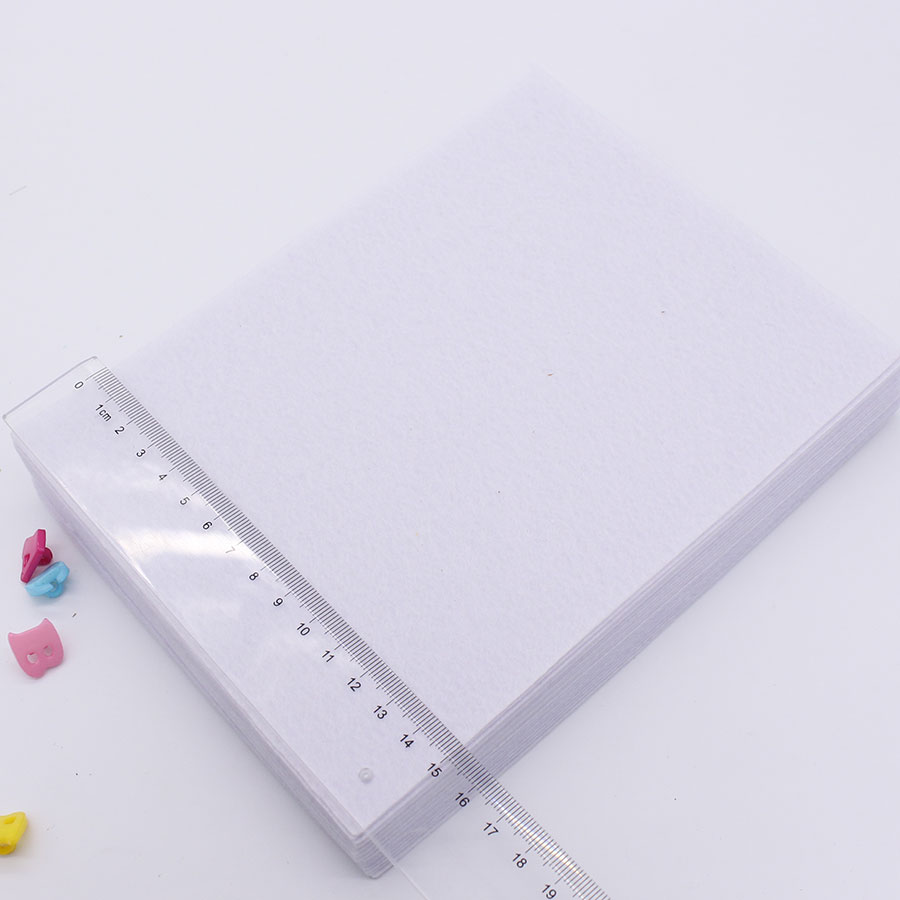 White 1mm Felt Fabric for Doll - Textile Sewing Patterns 评论和价格