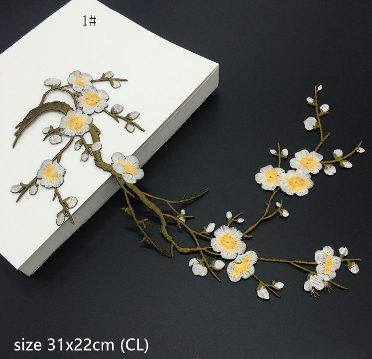 27 Colors 10 Pcs Big Flower Em - Sewing Id 评论和价格