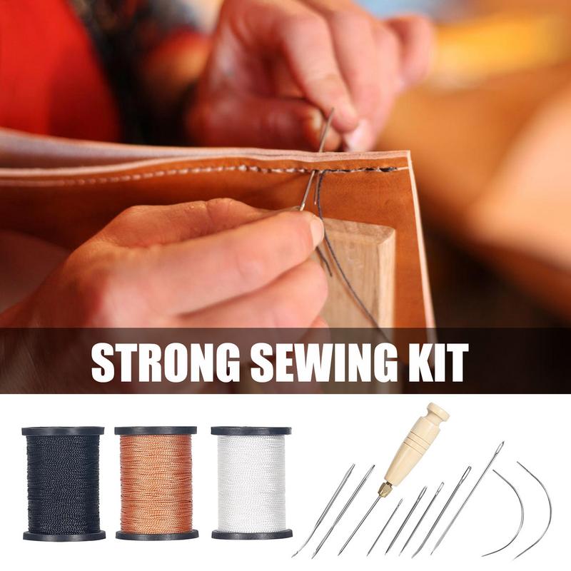 Leather Stitching Kit Heavy Du - Leather Needle Heavy 评论和价格